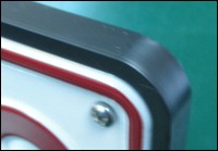 Porte-plaque avec bord – Image 3