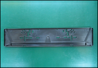 Porte-plaque invisible