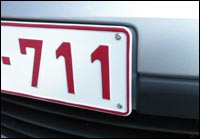 Porte-plaque invisible – Image 3