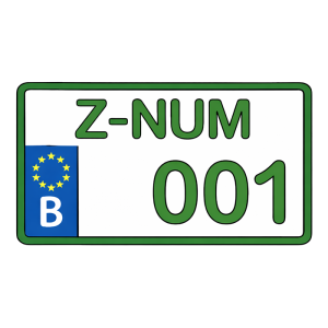 Plaque Z / V - 34 x 21 cm (4x4)